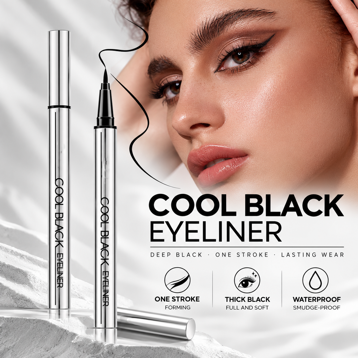 Waterproof Quick-Dry Precision Eyeliner Pen