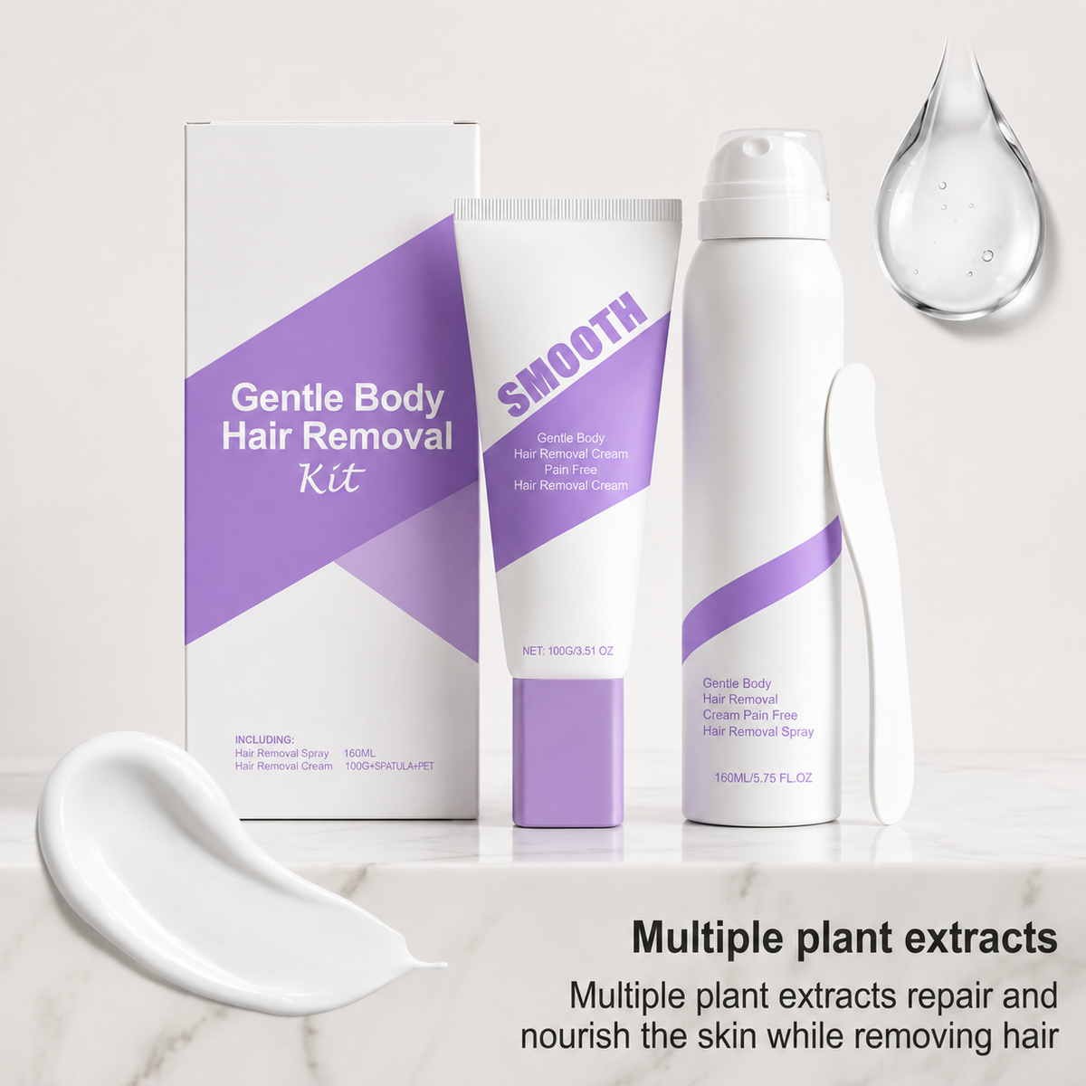 Gentle Hair Removal Cream for All Genders