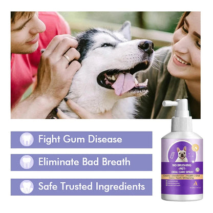 LOVILDS™ 🍃No-Brushing Oral Care Spray for Dogs & Cats