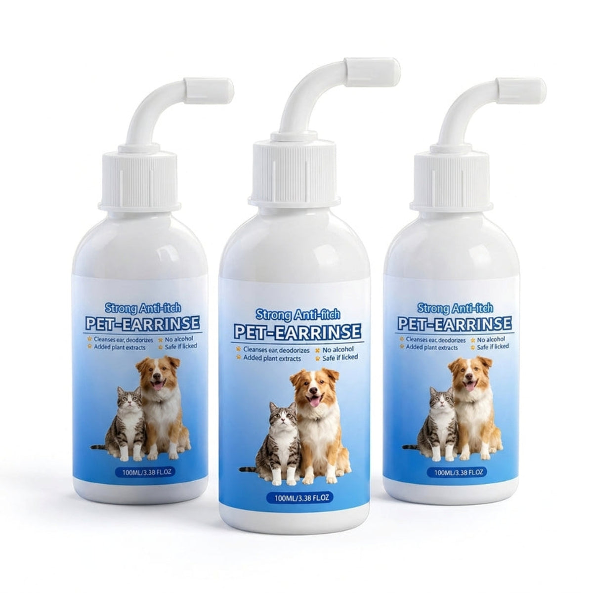 Pet ear cleaning solution