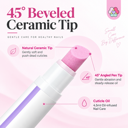 2-in-1 Cuticle Oil Pusher Pen