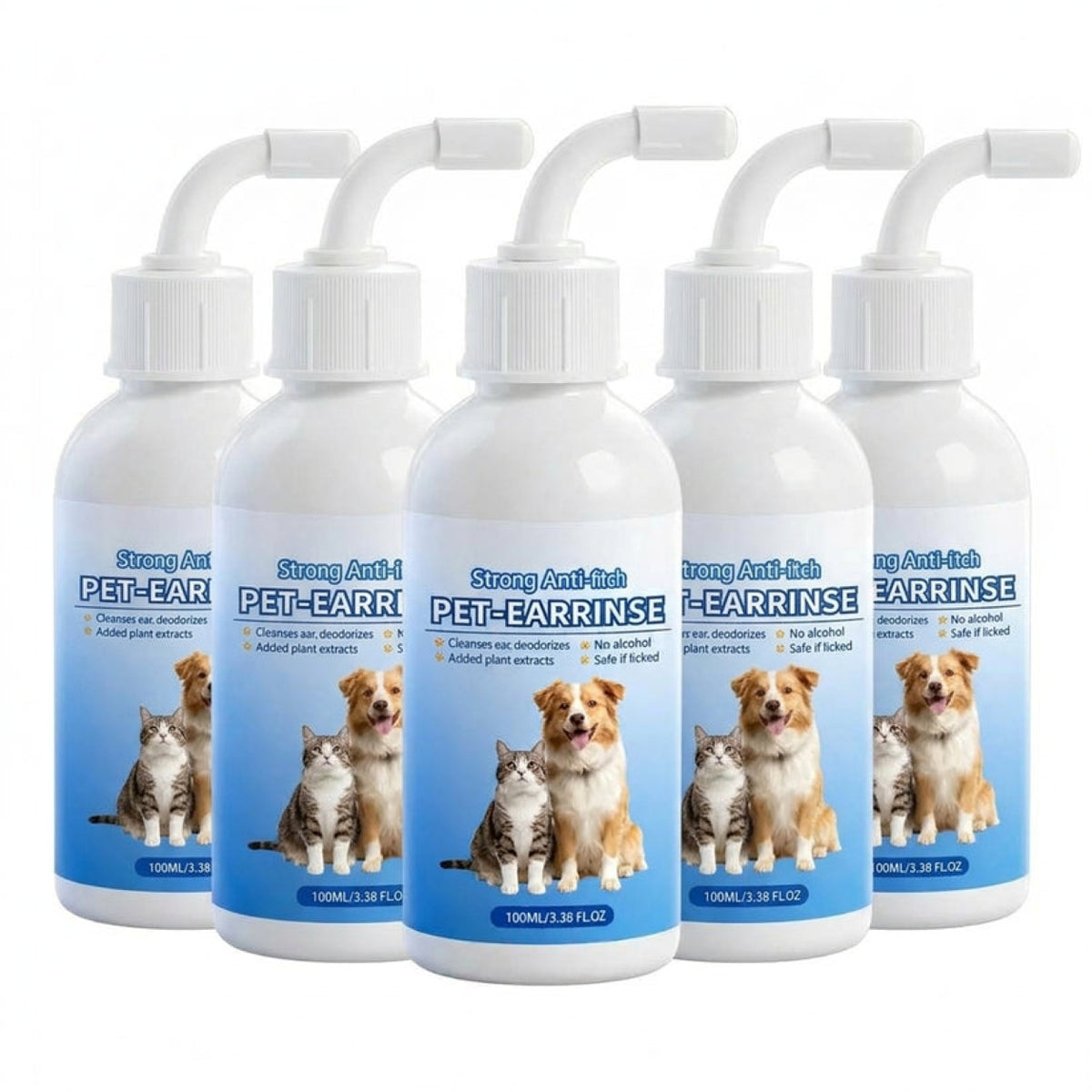 Pet ear cleaning solution