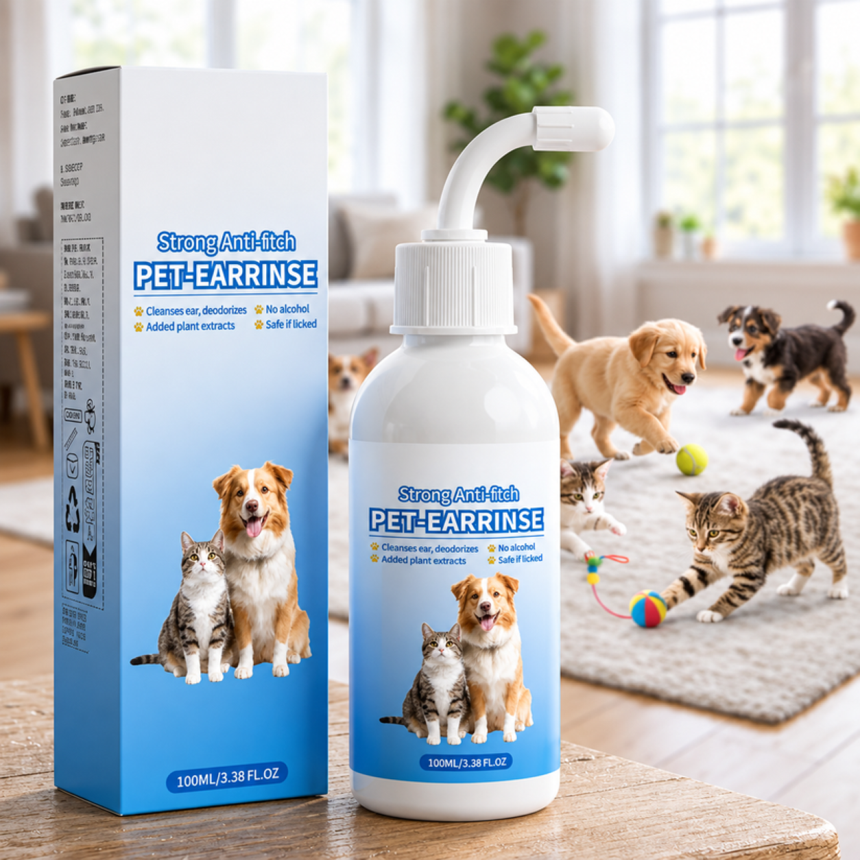 Pet ear cleaning solution product information