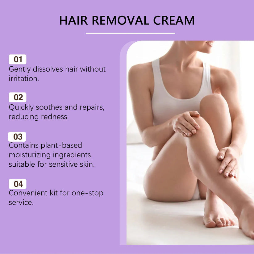 Gentle Hair Removal Cream for All Genders