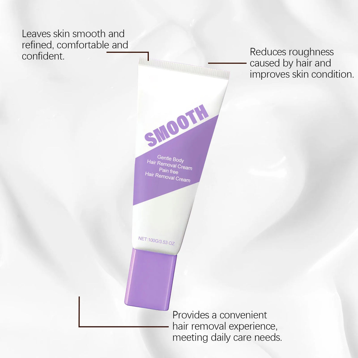 Gentle Hair Removal Cream for All Genders